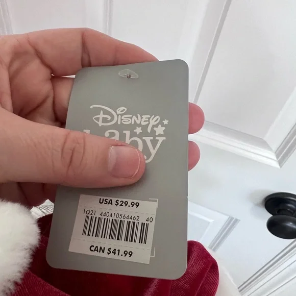 Minnie Mouse Santa Dress, Hat, & Stockings - Picture 7 of 8